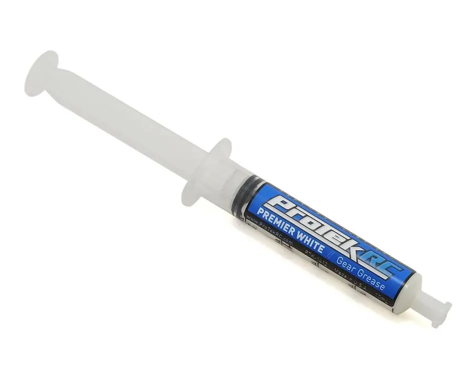 Protek Rc Premier White Friction And Noise Reducing Gear Grease Lubricant (10Ml) 1