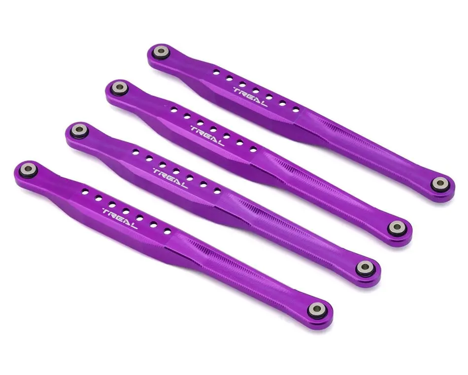Treal Aluminum 7075 Lower Trailing Arm Set: Lmt (Purple) 1