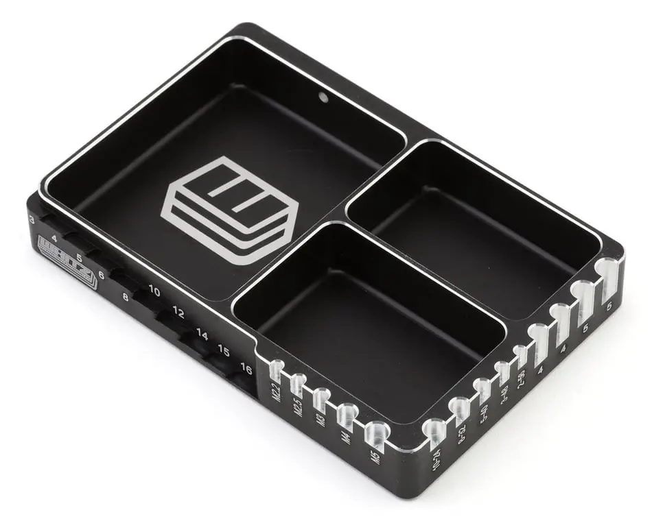 *Whitz Racing Aluminum Parts Tray W/Sorting Notches 1
