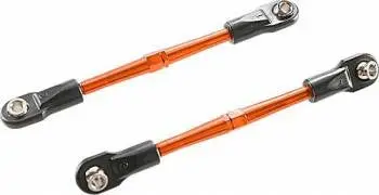 Traxxas Aluminum Toe Links 59Mm 6061-T6: Orange 1