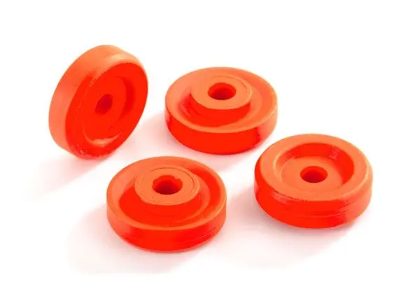 Traxxas Wheel Washers: Maxx (Orange) 1