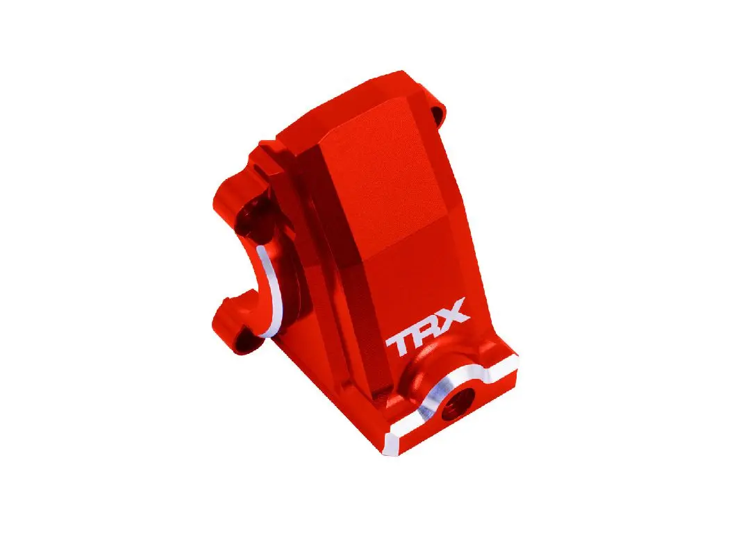 Traxxas Aluminium 6061-T6 Front Or Rear Differential Housing: X Series (Red) 1