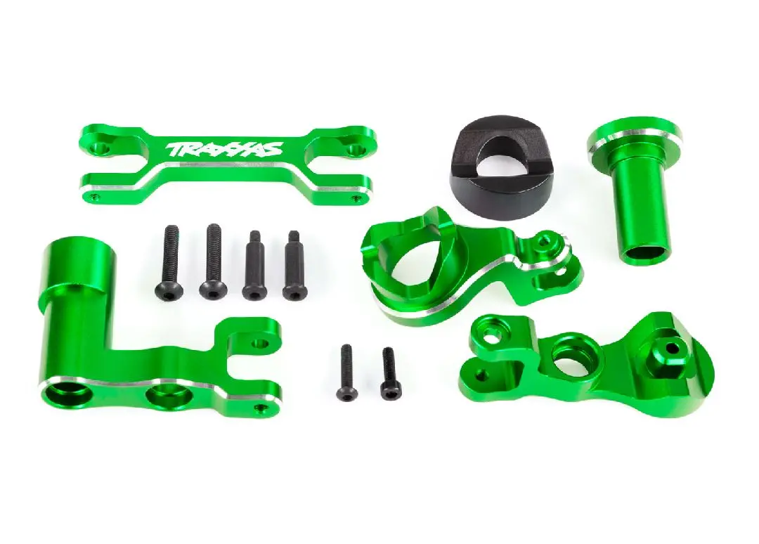 Traxxas Aluminium Steering Bellcranks 6061-T6: Xrt (Green) 1