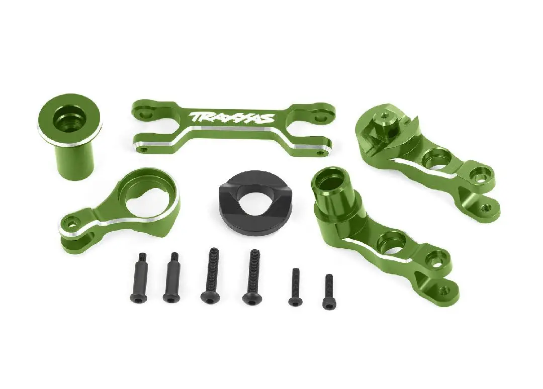 Traxxas Aluminium Steering Bellcranks 6061-T6: X-Maxx (Green) 1