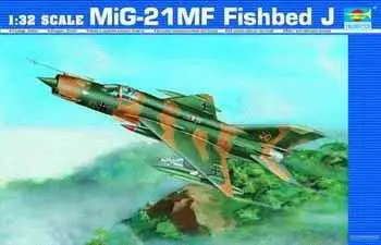 Trumpeter 1/32 Mig-21Mf ‘Fishbed J’ Model Kit 1