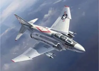 Academy 1/48 Usn F-4J Vf-102 Diamondbacks Model Kit 1