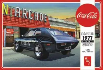 Amt 1/25 Coca-Cola Ford Pinto “Popper” W/Coke Machine Model Kit 1