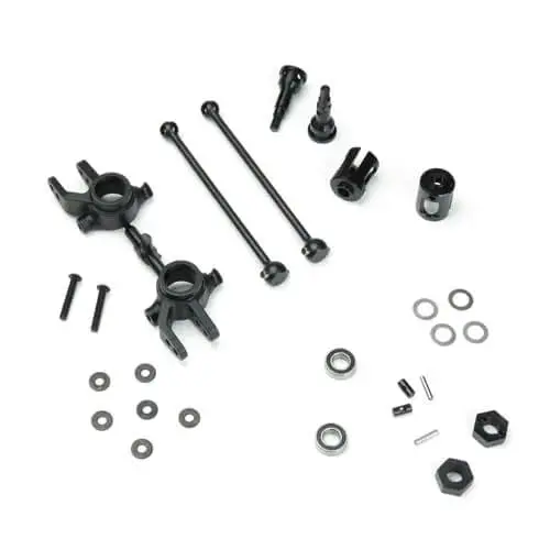 Tekno M6 Front Driveshaft Kit: Slash,Stampede,Rustler,Hoss 4X4 1