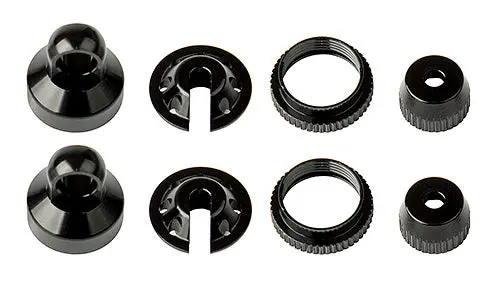 Element Rc Aluminum Shock Parts: Black 1