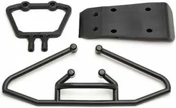 Team Associated Front Bumper And Skid Plate: Sc10 1