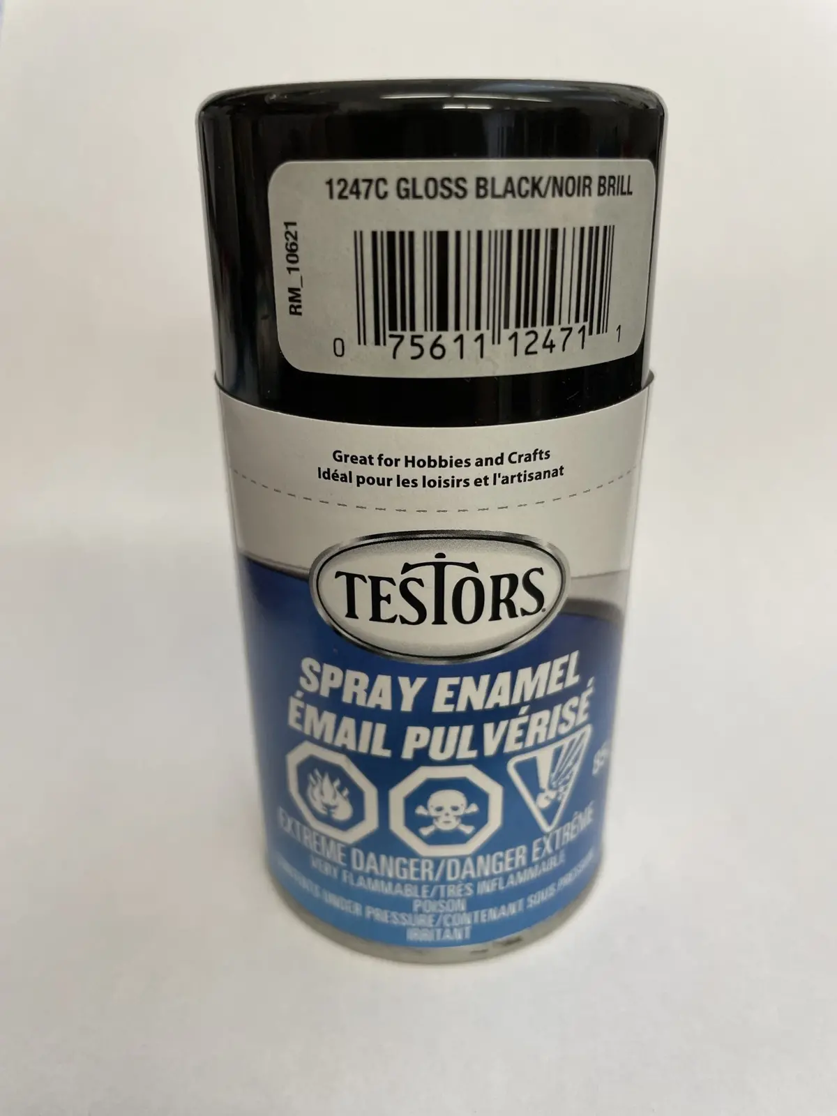 Testors Spray Enamel Paint: Gloss Black 1