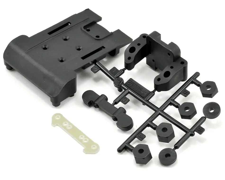 Ecx Front And Rear Suspension Mount Set: Ruckus/Torment 1