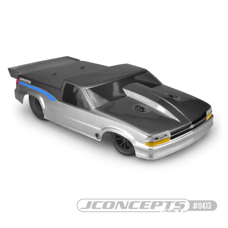 Jconcepts 2002 Chevy S10 Clear Body: Custom Sct/Street Eliminator 1