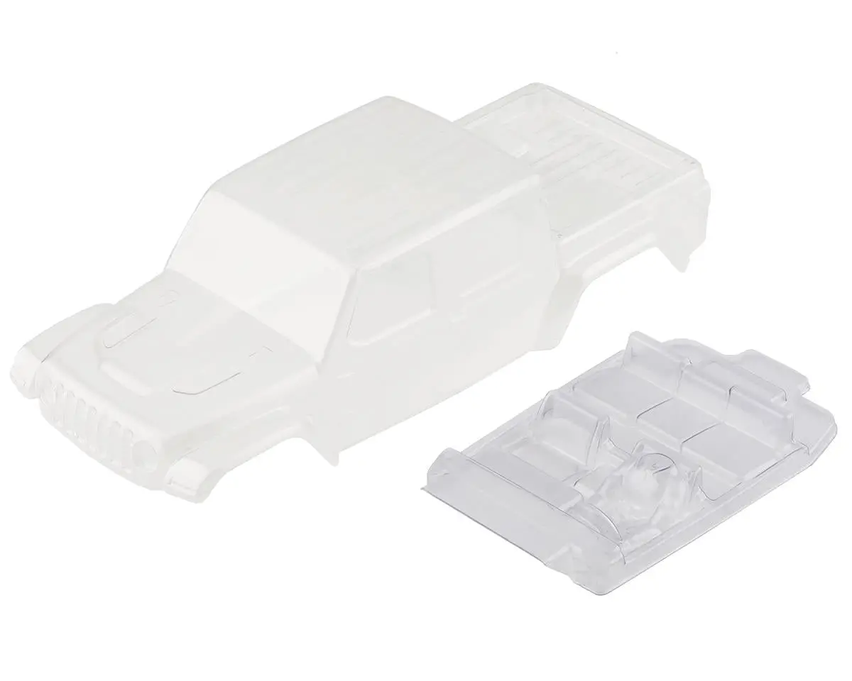 Axial Jeep Jt Gladiator Clear Body Set: Scx24 1