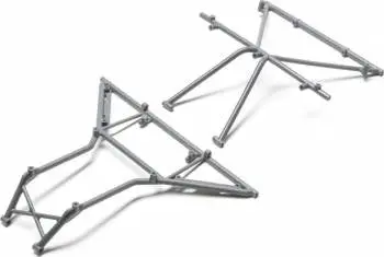Losi Front Roll Cage Roof: Rock Rey (Grey) 1