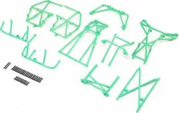 Losi Complete Green Cage Set: Lmt (Grave Digger) 1