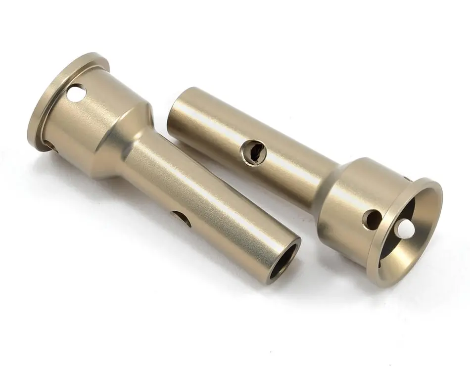 Losi Hard Anodized Aluminum Front Or Rear Stub Axles: 5T 1