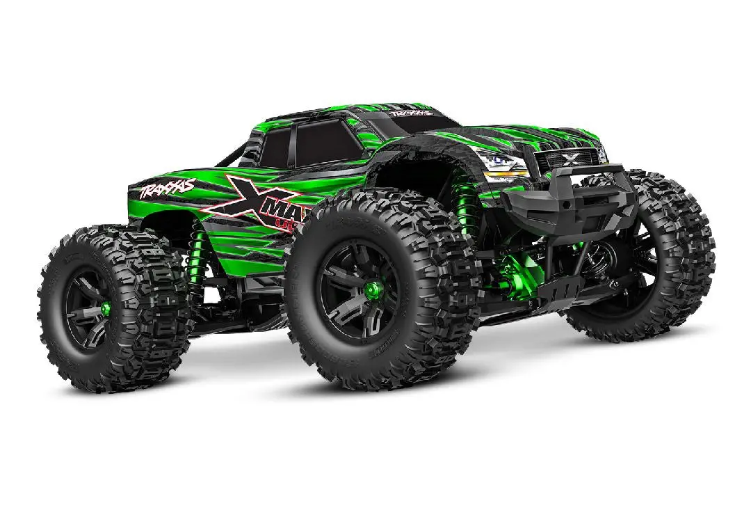 Traxxas X-Maxx Ultimate Electric Monster Truck Rtr: Green 1