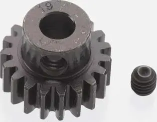 Robinson Racing Extra Hard Blackened Steel Pinion: 32P (19T) 5Mm Shaft 1