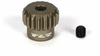 Tlr Aluminum Pinion Gear 3Mm Bore: 48P (18T) 1