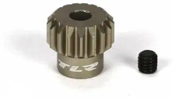 Tlr Aluminum Pinion Gear 3Mm Bore: 48P (17T) 1