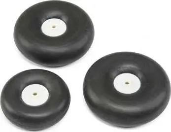 E-Flite Tire Set: 100Mm/80Mm (Cessna 150) 1