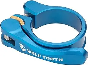 Wolf Tooth Ultra Light Quick Release Seatpost Clamp: 29.8Mm (Blue) 1