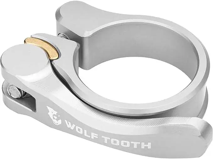 Wolf Tooth Ultra Light Quick Release Seatpost Clamp: 29.8Mm (Silver) 1