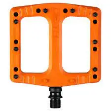 Diety Deftrap Platform Pedals Cr-Mo: 9/16” (Orange) 1