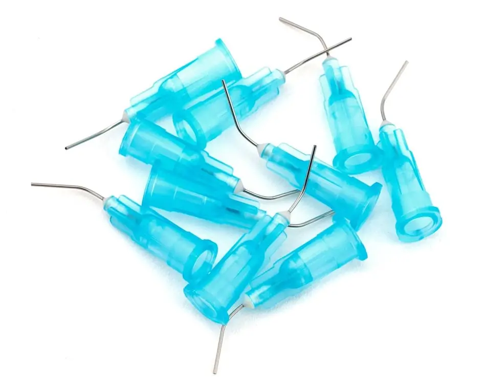 1Up Racing Hd Curved Steel Glue Tips: Precision Tip (10Pcs) 1