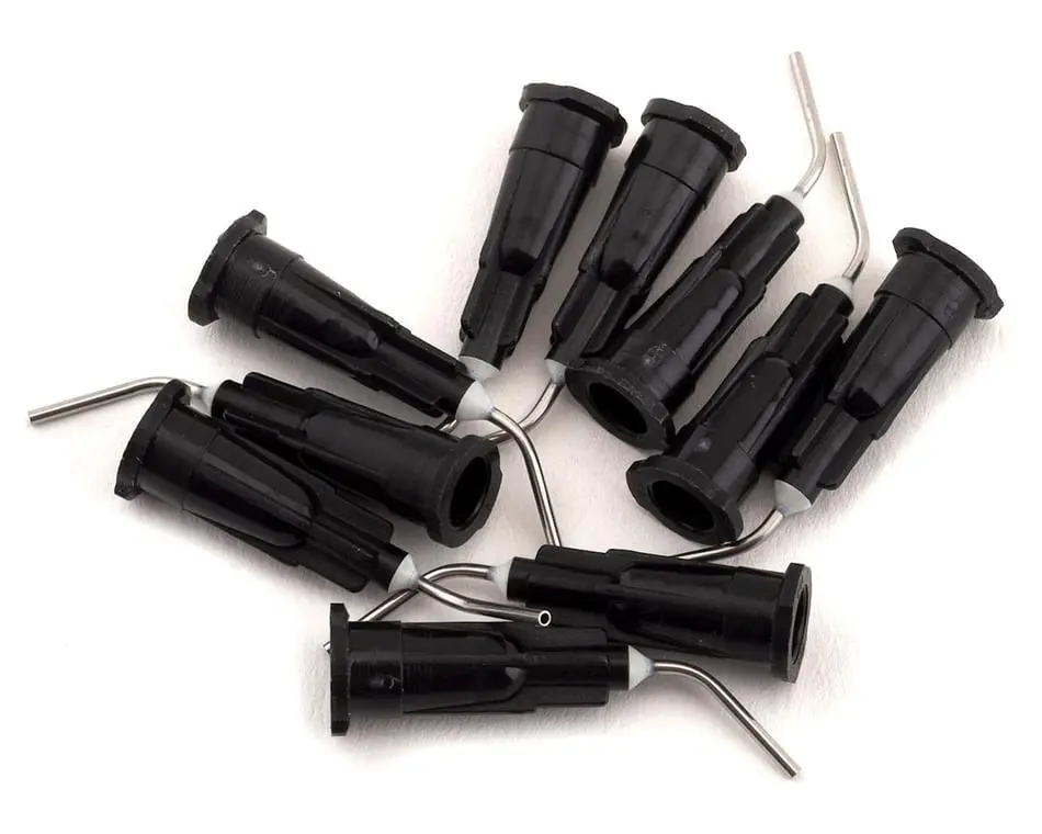 1Up Racing Hd Curved Steel Glue Tips: Standard Tip (10Pcs) 1