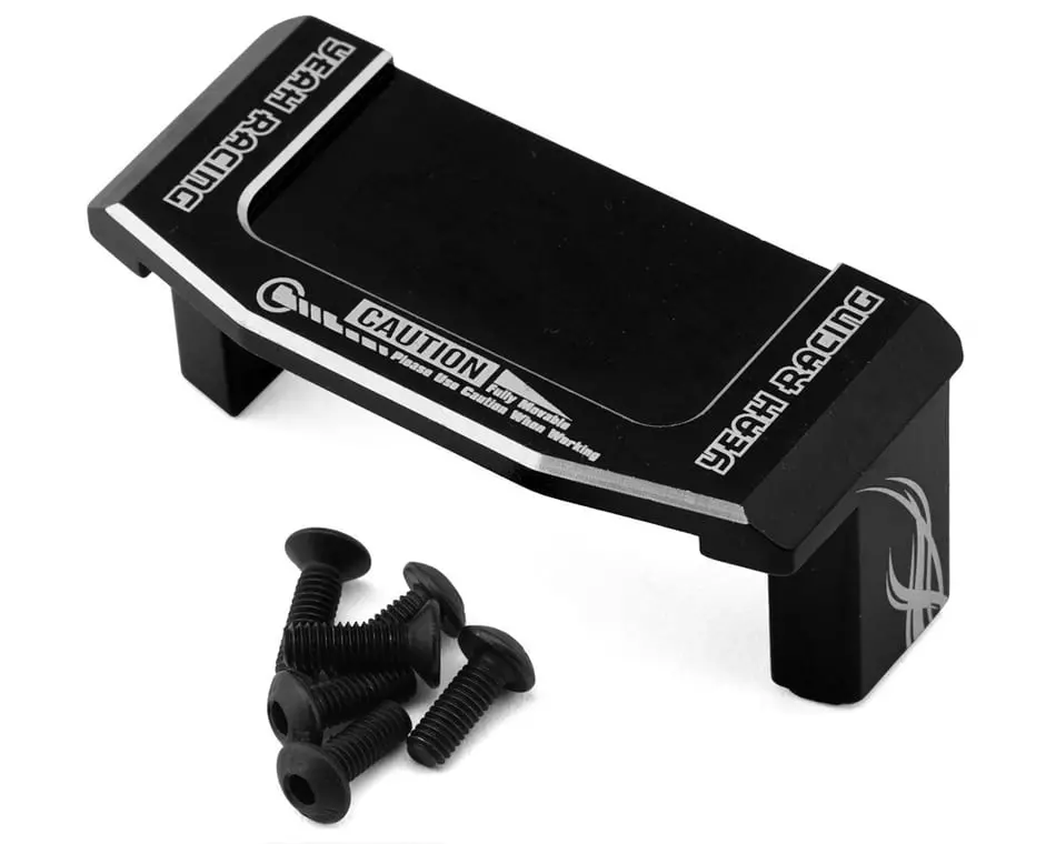 Yeah Racing Aluminium Servo Mount: Tt-02 (Black) 1