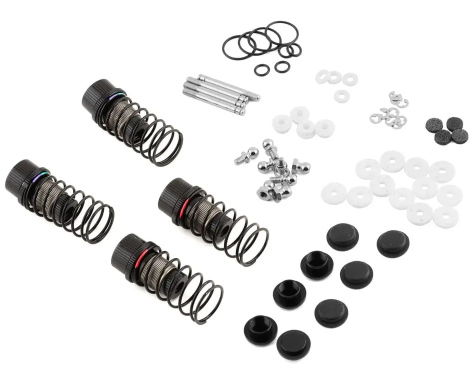 Mst Aluminum Drift Shock Set: Black (4) 1