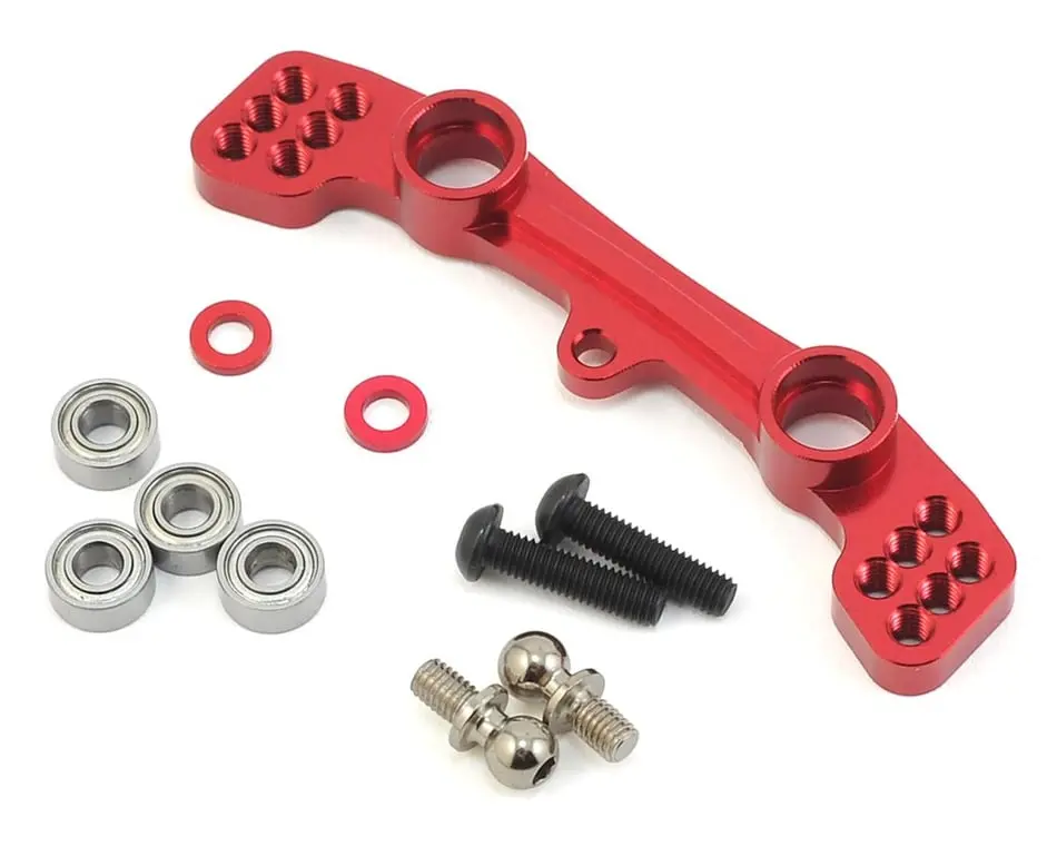 Mst Aluminum Steering Joint Plate: Rmx 2.0 (Red) 1