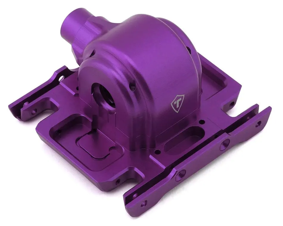 Treal Hobby Aluminum 7075 Gearbox Housing Set W/Covers: Lmt (Purple) 1
