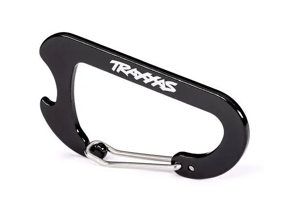 Traxxas Carabiner W/Bottle Opener: Black 1