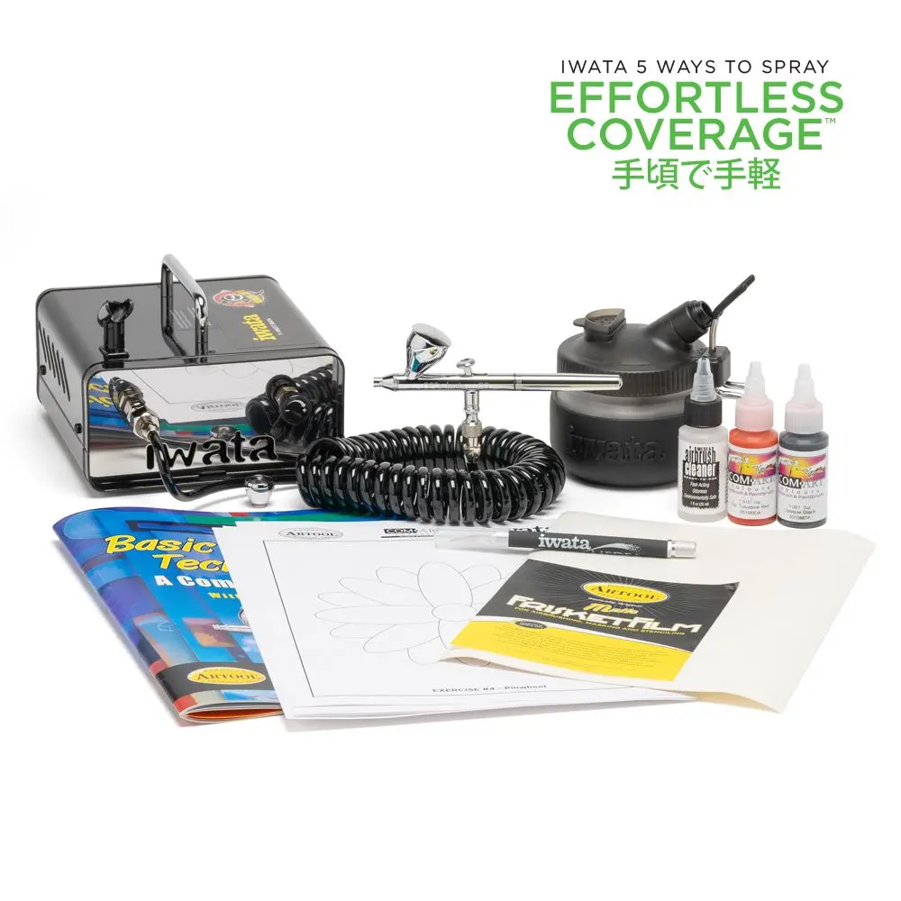 Iwata Neo Gravity Feed Airbrushing Kit 1