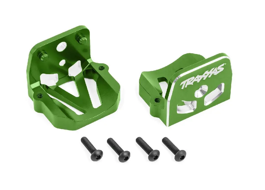 Traxxas Aluminum 6061-T6 Motor Mount: Xrt/Xmaxx (Green) 1