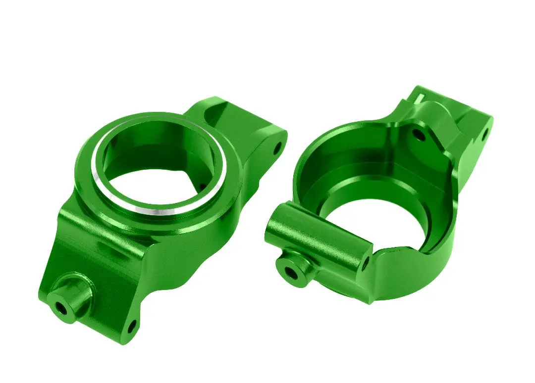 Traxxas Aluminum Caster Blocks: Xrt/X-Maxx (Green) 1