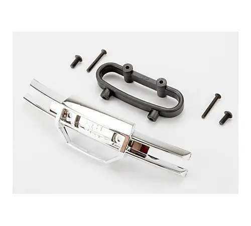 Traxxas Front Bumper And Bumper Mount: Revo 3.3 (Chrome) 1