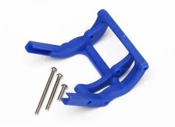 Traxxas Wheelie Bar Mount: 2Wd (Blue) 1