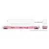 Rapido Ho 53 Husky Stack Well Car With 2 Containers: Ttx Cure 1