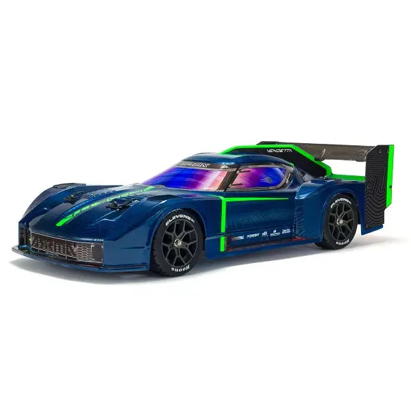 Arrma Vendetta 1/8 Speed Bash 3S Rtr (Blue) 1