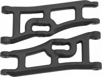 Rpm Wide Front A-Arms: Rustler/Stampede 2Wd (Black) 1