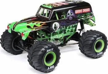 Losi 1/18 Mini Lmt 4Wd Monster Truck Rtr (Grave Digger) 1