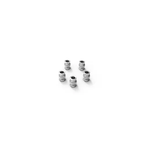Gmade Aluminum Rod End Balls: 5.8X7.3Mm (Silver) 1