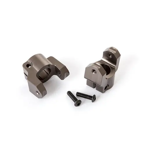 Junfac Aluminum C-Hub Carrier: 20 Degree (Titanium Grey) 1