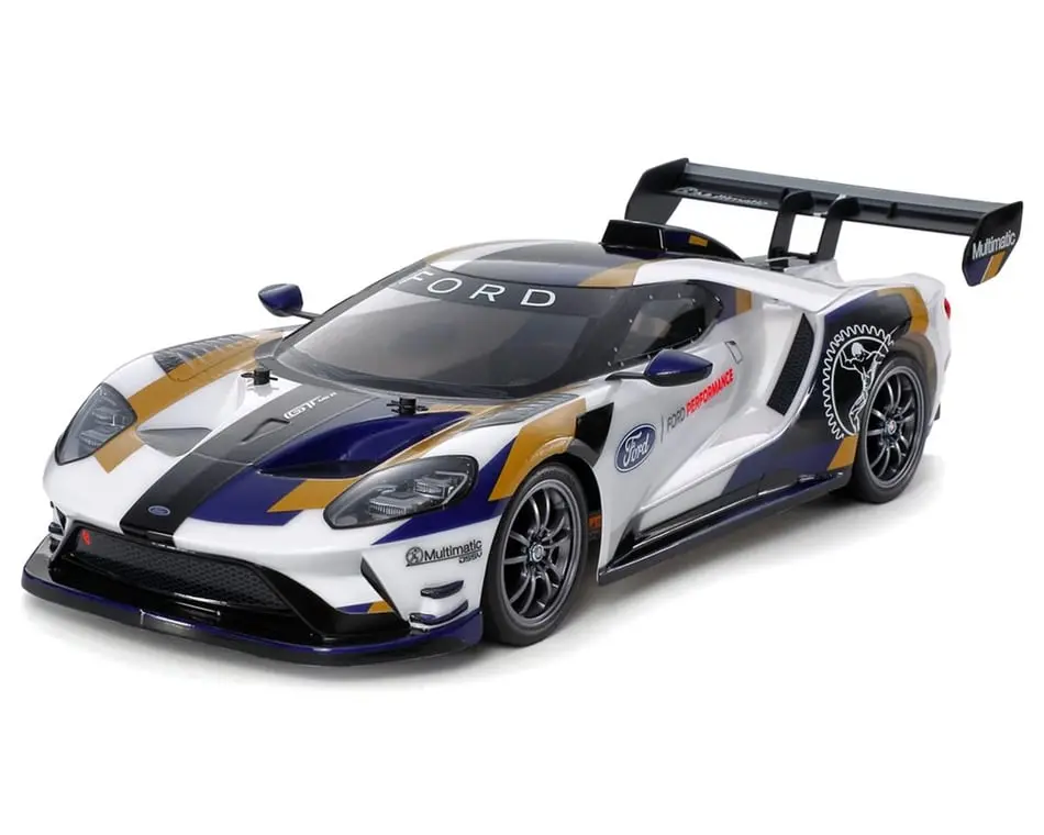 Tamiya 1/10 Tt-02 2020 Ford Gt Clear Touring Body 1