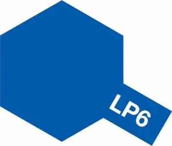 Tamiya Lp-6 Lacquer Paint: Pure Blue (10Ml) 1