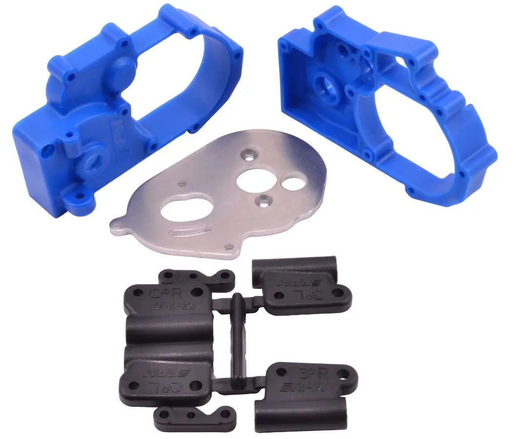 Rpm Hybrid Gearbox Housing: Traxxas 2Wd (Blue) 1
